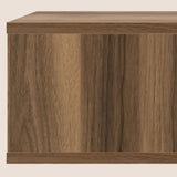 Atelier Mobili Modern Floating TV Stand Wall Mounted, Wall Mounted Entertainment Center, Modern TV Console, Walnut Color, TV Floating Shelf, ATELIER MOBILI THE LEADER OF THE INTERCHANGEABLE FURNITURE