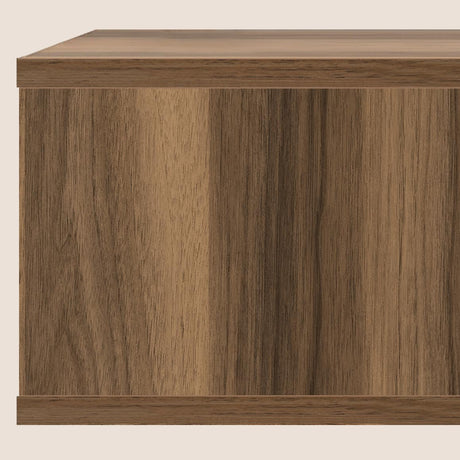 Atelier Mobili Modern Floating TV Stand Wall Mounted, Wall Mounted Entertainment Center, Modern TV Console, Walnut Color, TV Floating Shelf, ATELIER MOBILI THE LEADER OF THE INTERCHANGEABLE FURNITURE