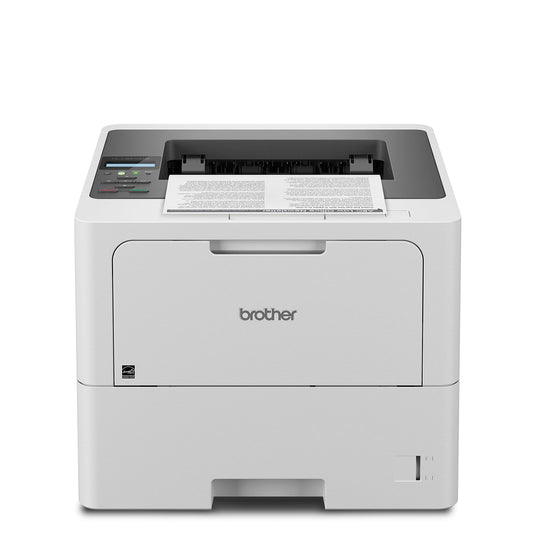 Brother HL-L6210DW Business Monochrome Laser Printer with Large Paper Capacity, Wireless Networking, and Duplex Printing, White