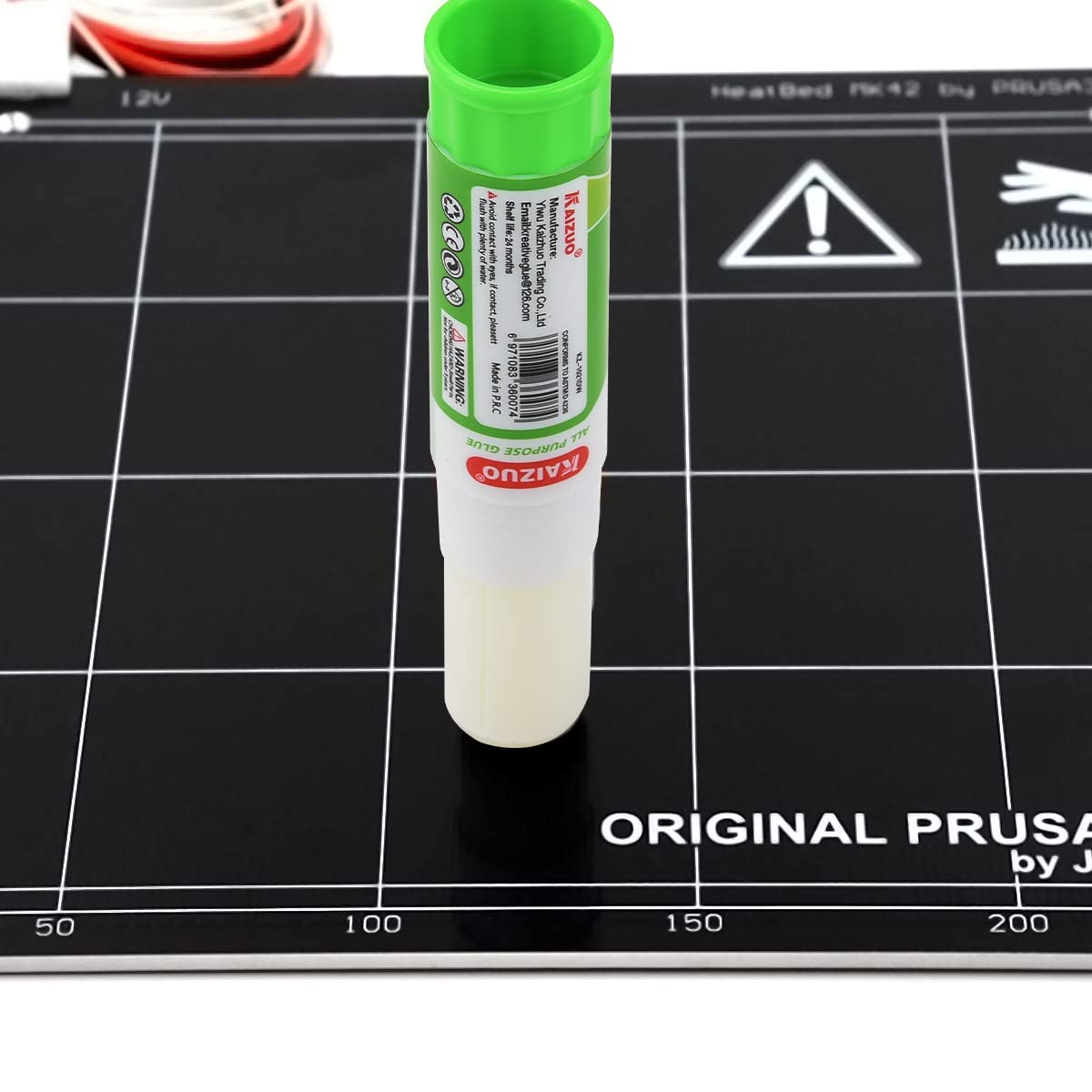 Glue Sticks for 3D Printer Bed, FYSETC PVP Solid Glue Stick Glass Bed Adhesive for Ender 3 V2 Pro - Kobrra Max - SR- Ender 5 S1 Plus -Prusa MK3S+ Heated Plate 3D Printing Filament PLA ABS PET - WoodArtSupply