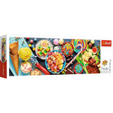 Trefl Panorama Sweet Delights 1000 Piece Jigsaw Puzzle Red 27"x19" Print, DIY Puzzle, Creative Fun, Classic Puzzle for Adults and Children from 12 Years Old Trefl