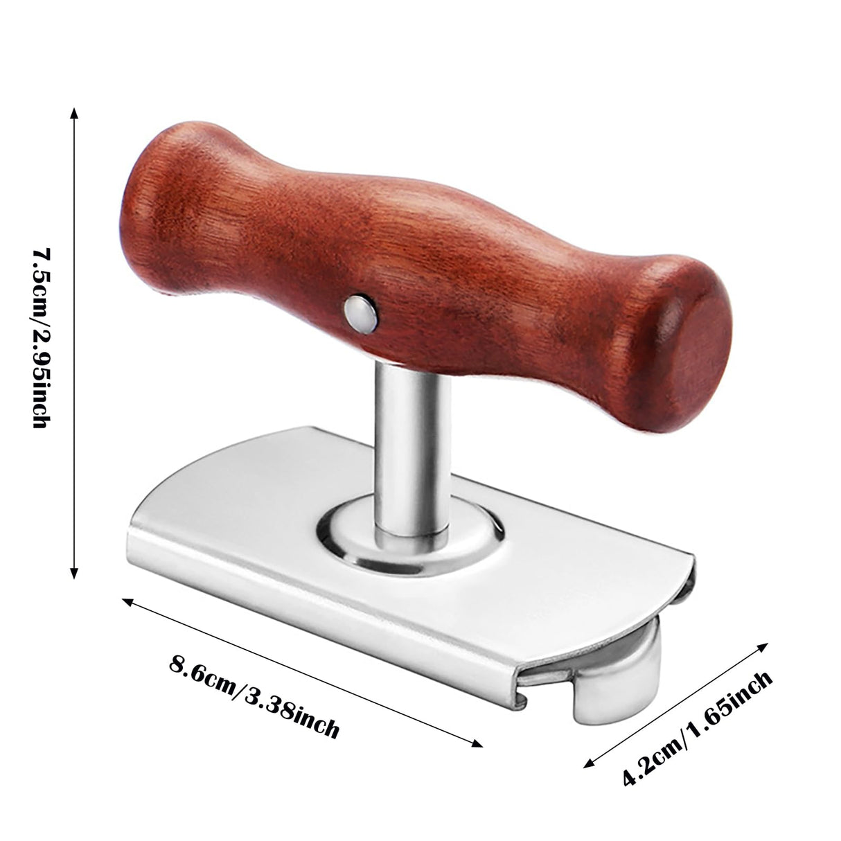 Effortless Jar Opener,Jar Opener for Weak Hands,Arthritis, and Seniors- Unlock Your Culinary Creativity, Simplify Cooking & Everyday Tasks, Ideal Arthritis Aid for Seniors and Elderly (Wood) Dlipidoo