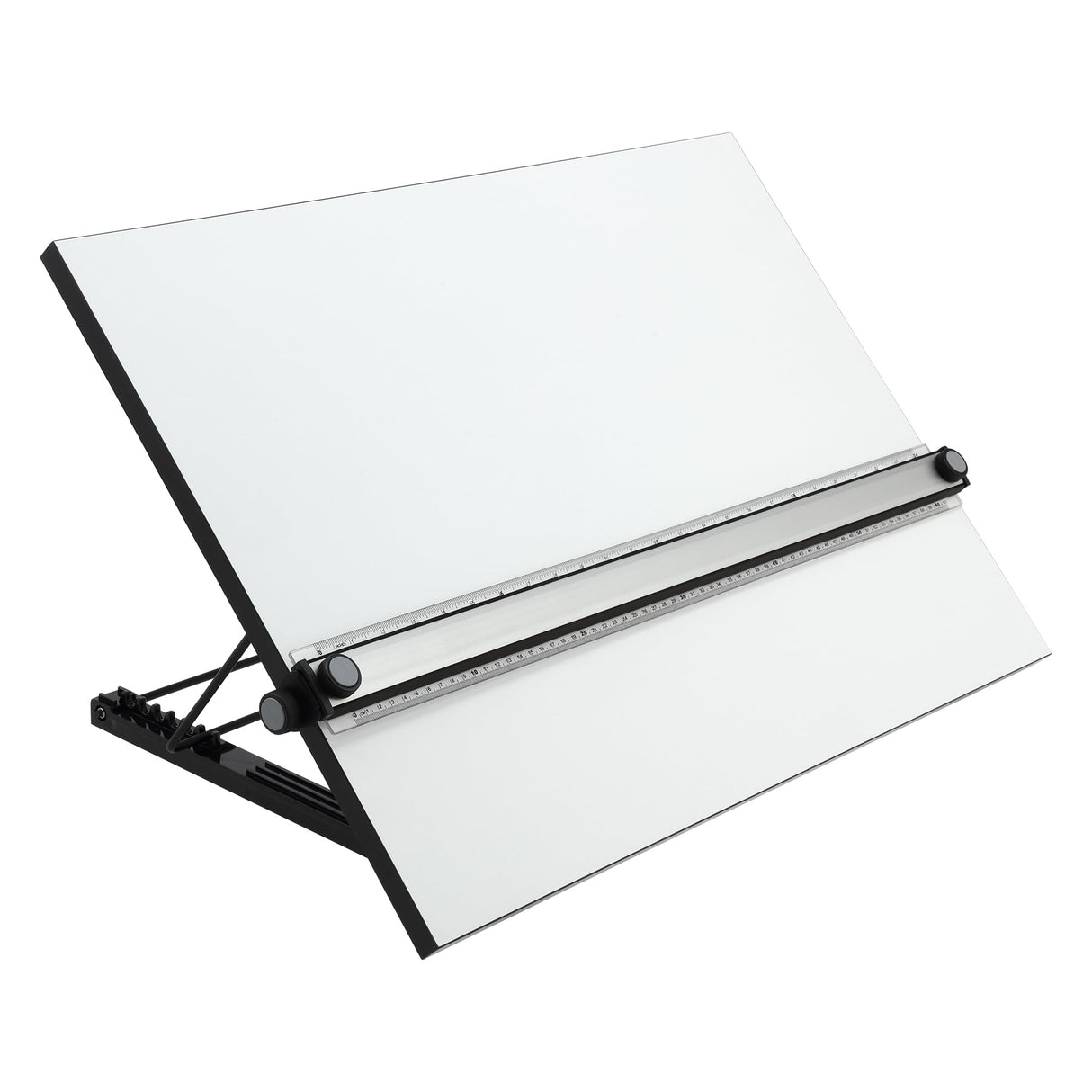 Acurit PXB 23” x 31” Drawing Board for Artists and Designers - Portable Workspace for Drawing, Sketching, Drafting, Painting - Multi-Angled Laminated Surface with Ruler and Parallel Motion Bar Acurit