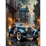 WSLWXSHM Diamond Painting Kits for Adults Truck, Car Round Full Drill Diamond Art Kits, 5D DIY Paint with Diamonds Crafts for Home Wall Decoration Gifts 12×16Inch WSLWXSHM