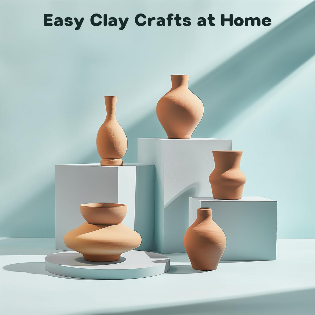 Mini Pottery Wheel Machine Kit, 4.7inch Electric Clay Wheel with Foot Pedal, Adjustable Speed & Forward/Reverse Rotation Ceramic Wheel, Tiny Clay Spinner for Adults, Kids and Beginners Alldeer