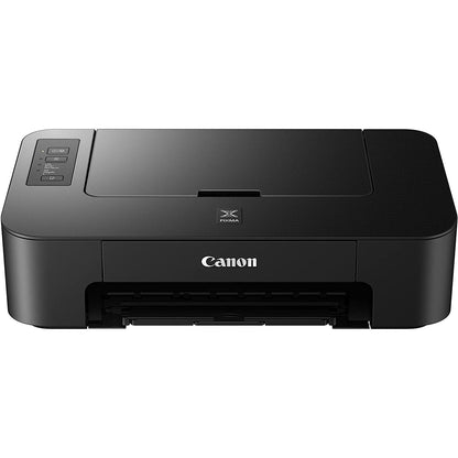 Canon PIXMA TS202 Inkjet Printer for Documents and Photos Up to 4800 x 1200 dpi with Complete Set of Full-Size Ink Cartridges Bundle Including DGE USB High Speed Print Cable + Business Software Kit