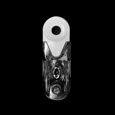 4Pcs Cord Weight Plastic Clear Safety Handles for Vertical Blinds, Blinds, Roller Blinds, Curtain Parts(88 x 30 x 14mm) Ruimou