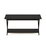 FURINNO Modern Simplistic Coffee Table, Espresso Furinno
