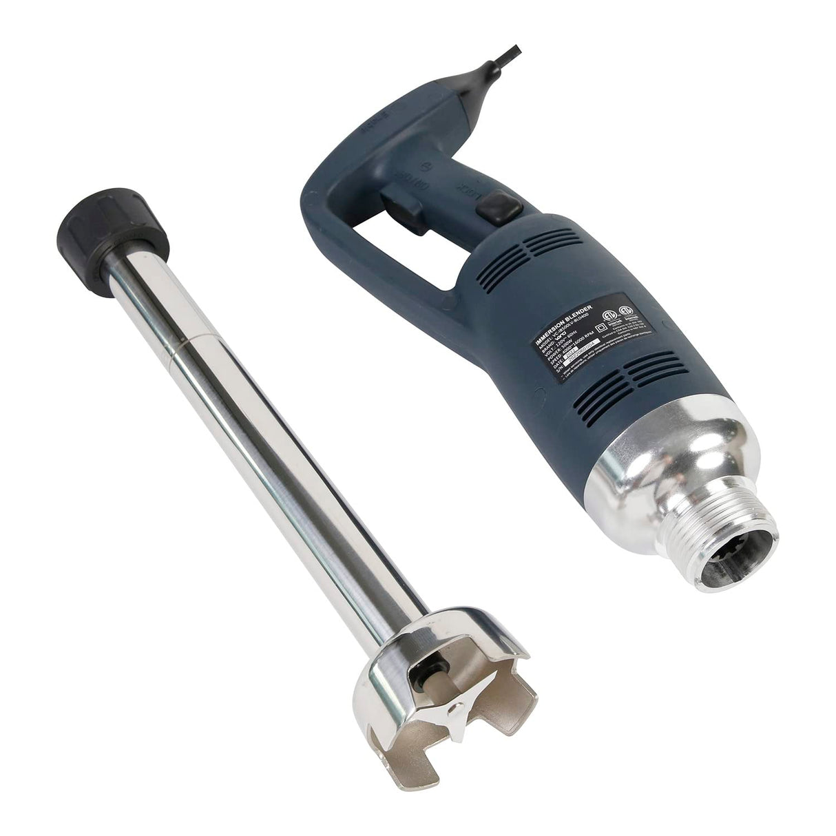 VONCI 500W Commercial Immersion Blender, 16" SUS 304 Removable Shaft, Heavy Duty Power Hand Mixer with Variable Speed 6000-20000RPM, Professional Electric Stick Blender for Restaurant Kitchen Use. VONCI