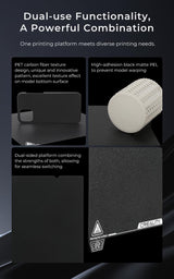 Creality K1 Smooth PEI Build Plate, Original Magnetic 3D Printer Build Bed, for Creality K1/Ender 3 V3 SE/Ender-3 S1/Ender-3 S1 Pro/Ender-5 S1 and All 235 * 235mm Size 3D Printer Creality