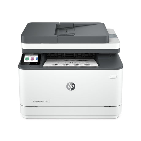 HP LaserJet Pro MFP 3101fdw Wireless Black & White All-in-One Laser Printer, Scanner, Copier, Fax, Best-for-Office (3G628F) HP