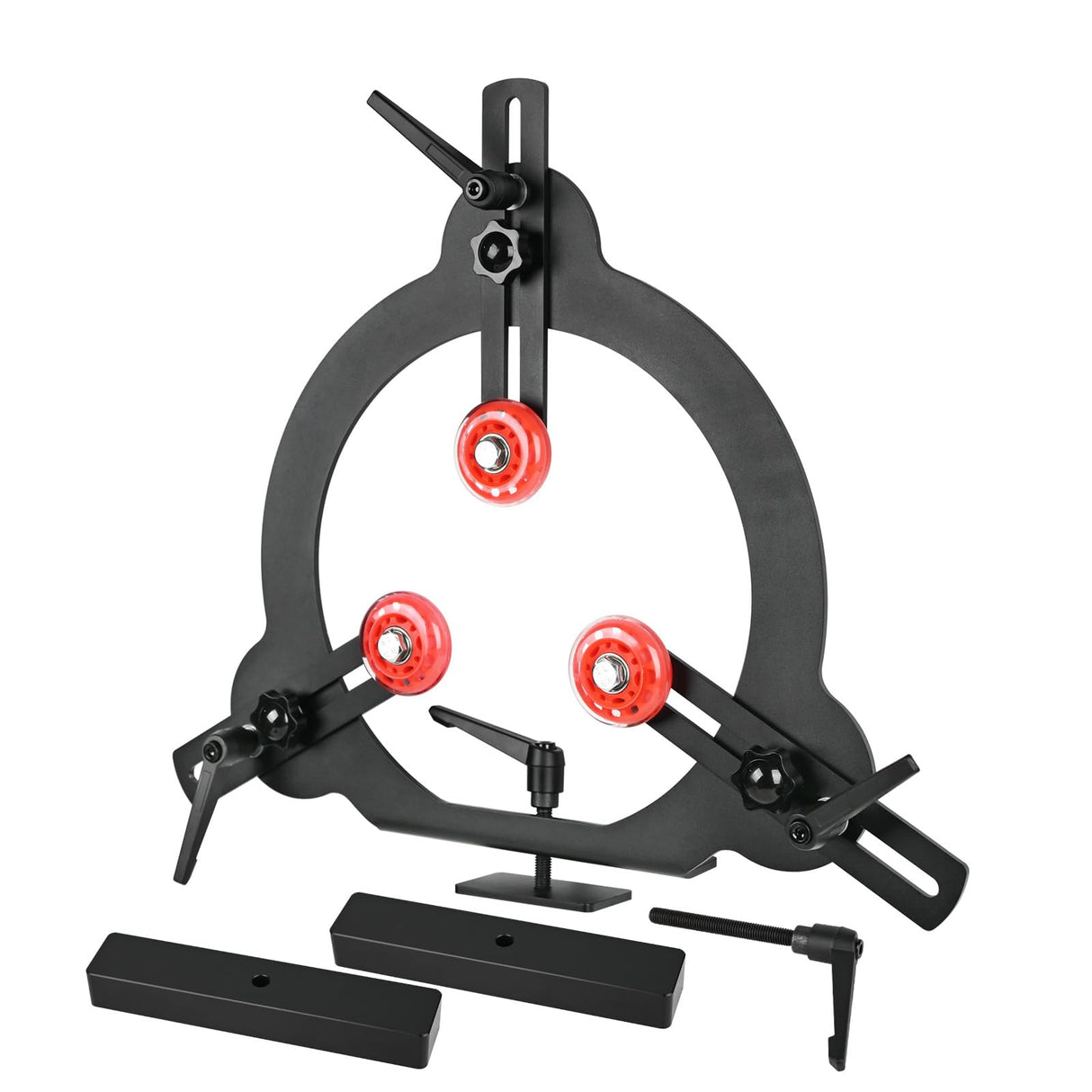 Woodturning Steady Rest for 12inch,14inch and 16inch Swing Size Wood Lathe for Spindle Woodturning ZICT ZICT