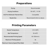 ANYCUBIC Silk Filament, Clog-Free Shiny 3D Printer PLA Filament 1.75mm Dimensional Accuracy +/- 0.02mm, 1KG Reusable Spool (2.2 lbs), Silk Gold ANYCUBIC