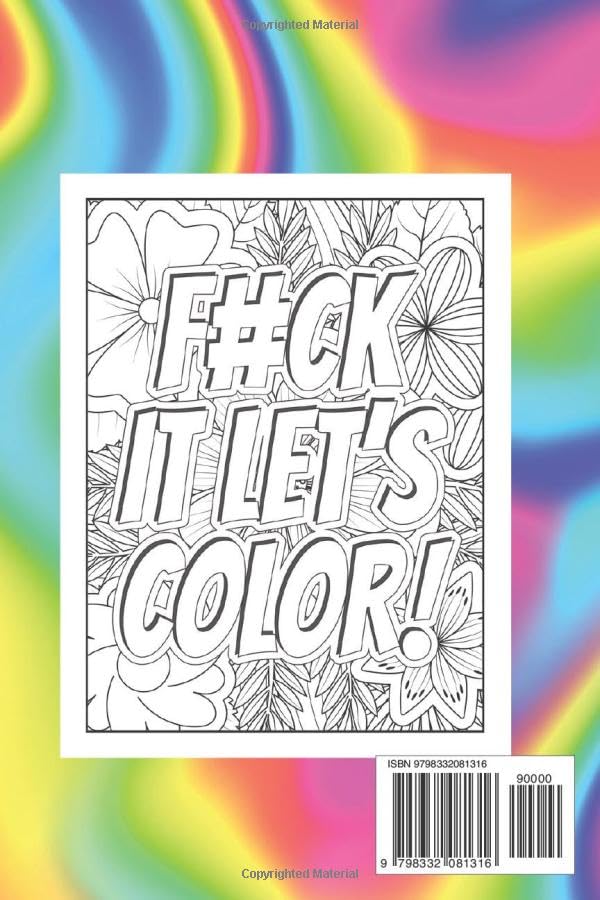 Sweary Motivational Quotes: Coloring Book for Adults WoodArtSupply