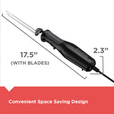 BLACK+DECKER Comfort Grip™ Electric Knife With Storage Case, Black BLACK+DECKER