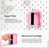 YOPPIX Silicone Cup Cradle, Cup Cradle for Tumblers with Felt Squeegee Use to Apply UV DTF Stickers/Apply Vinyl Stickers - Keep Tumblers in Place, Suitable for DIY Your Craft Gifts YOPPIX