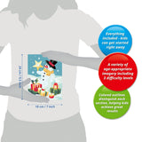 Ravensburger CreArt Spectacular Snowman Paint by Numbers Kit for Kids - 25978 - Painting Arts and Crafts for Ages 9 and Up Ravensburger