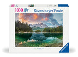 Ravensburger Eibsee Lake, Zugspitze, Germany 1000 Piece Jigsaw Puzzle for Adults | Unique, Pieces | Anti-Glare Surface | FSC Certified, Eco-Friendly | Amazon Exclusive Ravensburger