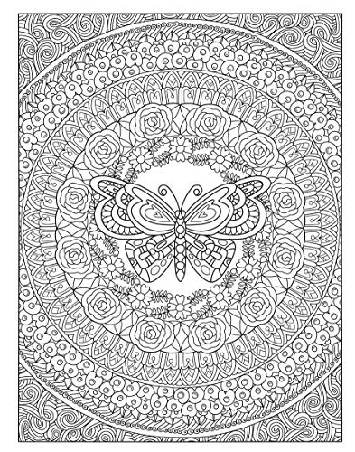 Creative Haven Entangled Butterflies Coloring Book (Adult Coloring Books: Insects) Dover Publications