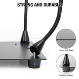 Magnetic Helping Hands Soldering Station with 4 Flexible Helping Hands, 5X Magnifying Glass and Adjustable Light with 4 Magnetic PCB Holder on Large Non-Slip Base for Electronic Repair OBDMONSTER
