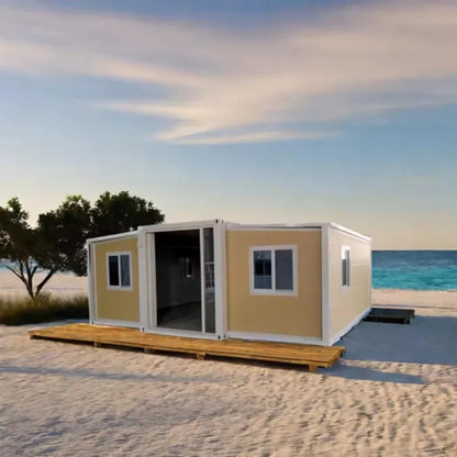 Portable Office Modular Structure with Customized Color Prefab 2 Floor 30Ft 40ft Bedrooms Container Houses Luxury Villa - WoodArtSupply