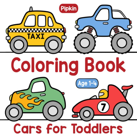 Coloring Book Cars for Toddlers: For Preschool Boys and Girls Age 1-4. Featuring Sports Cars, Monster Trucks, Racing Cars, Hot Rods, Fire Trucks, ... Cars, Beach Buggies and many, many more! WoodArtSupply