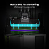 ELEGOO Saturn 4 Resin MSLA 3D Printer, 10" 12K HD Mono LCD, Smart Automatic Leveling, Intelligent Detection with High Temp Protection, Large Printing Size of 218x122x220 mm³ ELEGOO