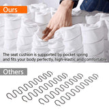 Yaheetech Recliner Chair Home Theater Seating PU Leather Recliner Sofa for Living Room Bedroom Brown Yaheetech