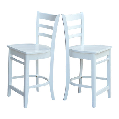 International Concepts Emily Stool Barstool - WoodArtSupply