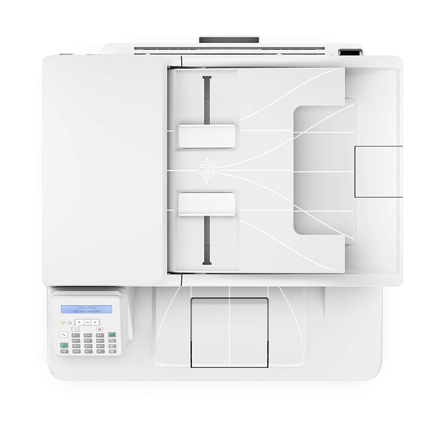 HP LaserJet Pro MFP M227fdn Monochrome All-in-One Printer with built-in Ethernet & 2-sided printing, (G3Q79A)