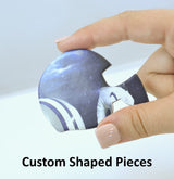 MasterPieces 500 Piece Sports Jigsaw Puzzle for Adults - NFL Helmet Shaped Puzzle - 25"x22" Masterpieces