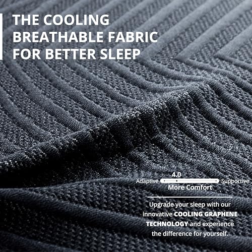 EGOHOME 14 inch Hybrid Full Mattress,Memory Foam Pocket Spring Mattress with Cooling Cover,Bed in a Box,CertiPUR-US Certified,Targeted Support Pressure Relief, 54x75x14 Black MLILY