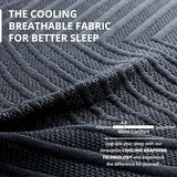EGOHOME 14 inch Hybrid Full Mattress,Memory Foam Pocket Spring Mattress with Cooling Cover,Bed in a Box,CertiPUR-US Certified,Targeted Support Pressure Relief, 54x75x14 Black MLILY