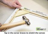 Wraptek Canvas Stretcher Bar Kit (Medium Duty)- 23 Sizes to Choose from (40x60) Wraptek