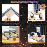 SCULPFUN S9 Laser Engraver Machine with Ultra-Thin Compressed Spot, Laser Class 4, 5000mW Output Laser, Laser Cutter for Making Festival Decorations, Desktop DIY Tool for Laser Cutting & Carving SCULPFUN