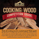 Smoak Firewood’s Cooking Wood Mini Splits - USDA Certified Kiln Dried Pizza Oven Wood, Grilling Wood, Smoking Wood, BBQing Wood (8inch Pieces, 8-10lbs 729 Cubic in – White Oak) Smoak Firewood