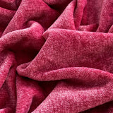 YASMENG Extra Soft Wine Red Velvet Plush Fitted Sheet Twin Size with 16” Deep Pocket, Warm Luxury Single Fitted Sheet Only for Fall Winter Spring, Fuzzy Flannel Fleece Mattress Protector Cover YASMENG