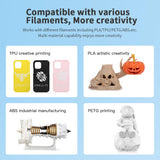 Creality Ender 3 V3 SE Extruder Kit, Original Direct Extrusion Kit Dual Gear Extruder 3.5:1 Gear Ratio Feeding Extrusion Mechanism Kit for Ender 3 S1/Ender 3 S1 Pro/Ender 5 S1/Ender 3 V3 KE 3D Printer Creality