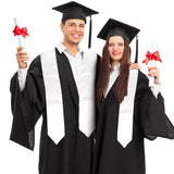 Graduation Stole Graduation Sash Graduation Stole Class of 2025 White Graduation Stole White Sash Honors Graduation Stoles Graduation Shawl Sublimation Stoles Blanks White Stole Graduation to Write on Linsuminn