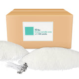 ECLHTLNY 10LB DIY Snow Pearled Candle- Powder Candle Making for Soy Wax Candle Crafts- Natural Candle Making Supplies- HIGH Class Material- LongLasting Burn Time ECLHTLNY