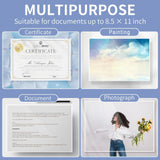 Laminating Sheets, PANDRI 500 Pack Thermal Laminator Pouches Holds 8.5 x 11 Inch, 3 Mil Clear Laminator Paper 9 x 11.5 Inch, Letter Size PANDRI