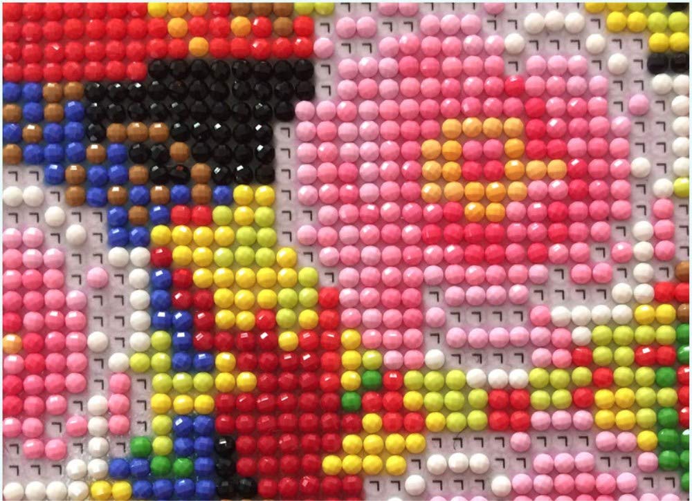 MaiYiYi Fish Diamond Painting by Numbers, 5D Full Round Drill Mermaid Diamond Painting Kit, Crystal Diamonds Dots Arts Crafts Kit for Adults Beginners Home Wall Art Decor (40X30 CM) MaiYiYi