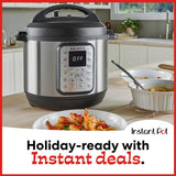 Instant Pot Duo Plus 9-in-1 Electric Pressure Cooker, Slow Cooker, Rice Cooker, Steamer, Sauté, Yogurt Maker, Warmer & Sterilizer, Includes App With Over 800 Recipes, Stainless Steel, 6 Quart Instant Pot