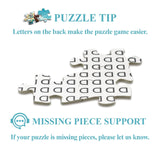 Summer Beach Seashell Puzzle Collection for Adults 1000 Piece, Hawaii Nature Scenery Jigsaw Puzzle Sea, Colorful Ocean Camping Puzzle BBOLDIN