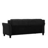 Lifestyle Solutions Harrington Sofa in Black LifeStyle Solutions