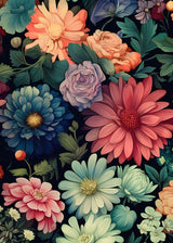 Ausanrl Flower Diamond Painting for Adults - Beginner-Friendly Flower Plant Gem Art Kit for Home Wall Decor, 12x16inch Ausanrl