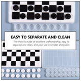 ARTIBETTER Chess Board Resin Mold Chess Table Epoxy Casting Mold International Chess Piece Silicone Mold for DIY Jewelry Crystal Crafts Making Tool ARTIBETTER