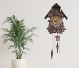 Vmarketingsite Wall Cuckoo Clocks Black Forest Wooden Cuckoo Clock. Black Forest Hand-Carved Cuckoo Clock. Bright Cuckoo Bird Sounds On The Hour and Chime Has Automatic Shut-Off. Excellent Gift. Vmarketingsite