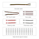 ChowThink Hot End and Direct Drive Extruder PCB Breakout Board with Ribbon Cable for Ender3，Ender 3 pro，Ender 3 V2，Ender 3 neo 3D Printer Upgrade Accessories ChowThink