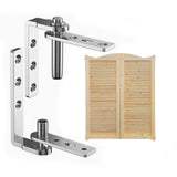 S&Z TOPHAND® 36in x 42in Swinging Louvered Cafe Doors,Solid Wood, Room Divider, Home, Kitchen, Bar S&Z TOPHAND